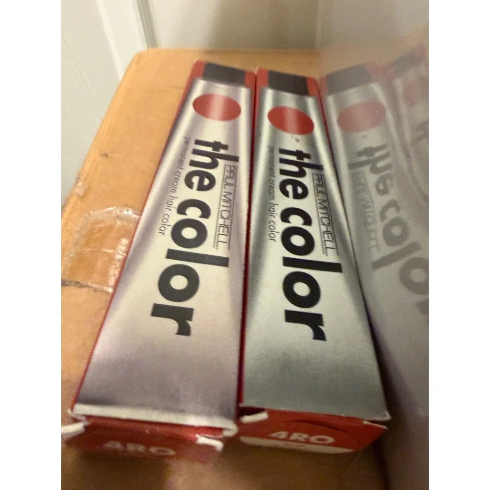 Paul Mitchell The Color Permanent Cream Hair Color 4RO Red Orange Brown 2 Tubes